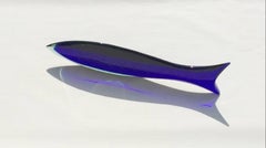 "Fish" by Flavio Poli for Seguso Vetri d'Arte, Italy, 1954