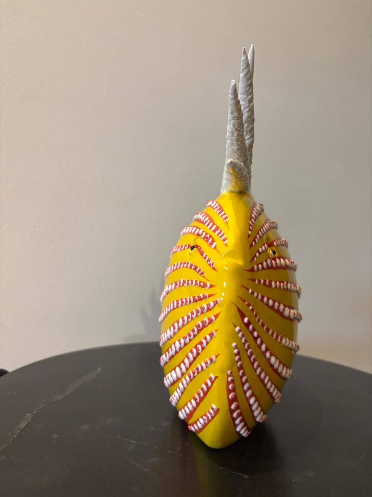 Mosche Bianche freut sich, diese wunderbaren Fische in seine Sammlung aufnehmen zu können. Alle Fische sind handgefertigt und werden nach Maß hergestellt: Wählen Sie Ihre Lieblingsfarben und -formen! Unsere Kunsthandwerker können auch Sondergrößen