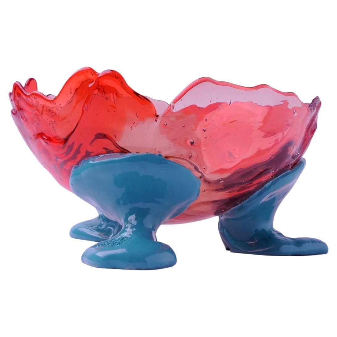 Fish Design - Vase Big Collina - Rose antique clair, rouge clair et océan mat en vente