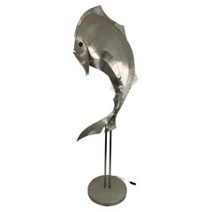 Fish in stainless steel.