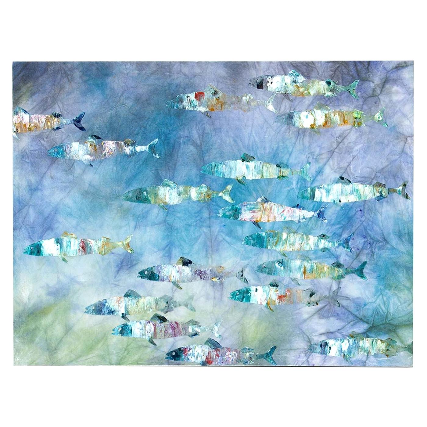 Fish Parade Tapestry