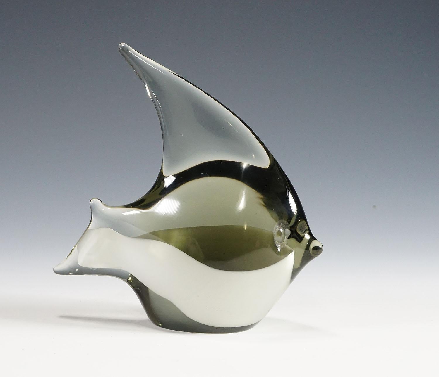 Mid-Century Modern Fish Sculpture by Livio Seguso for Gral, Germany, ca. 1970s For Sale