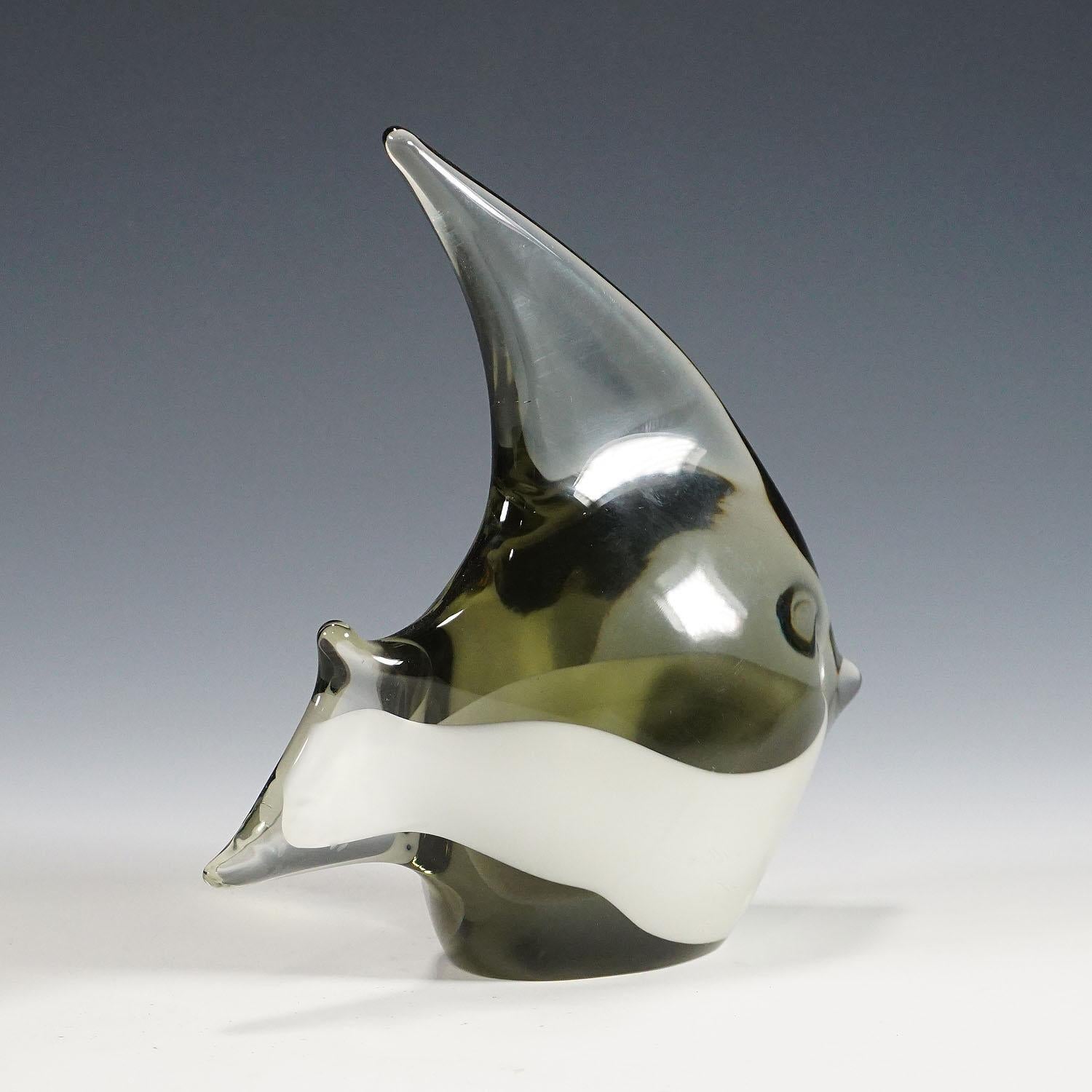 Fish Sculpture by Livio Seguso for Gral, Germany, ca. 1970s In Good Condition For Sale In Berghuelen, DE