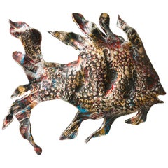 Fish Sculpture Wrought Iron, 21st Century