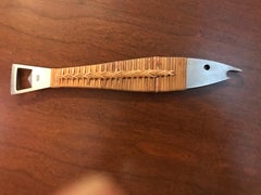 Fish Shaped Bottle Opener with Cane Grip by Carl Auböck