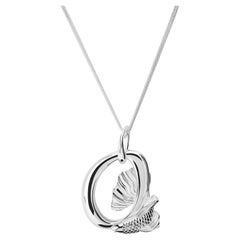 Fish Sterling Silver Pendant