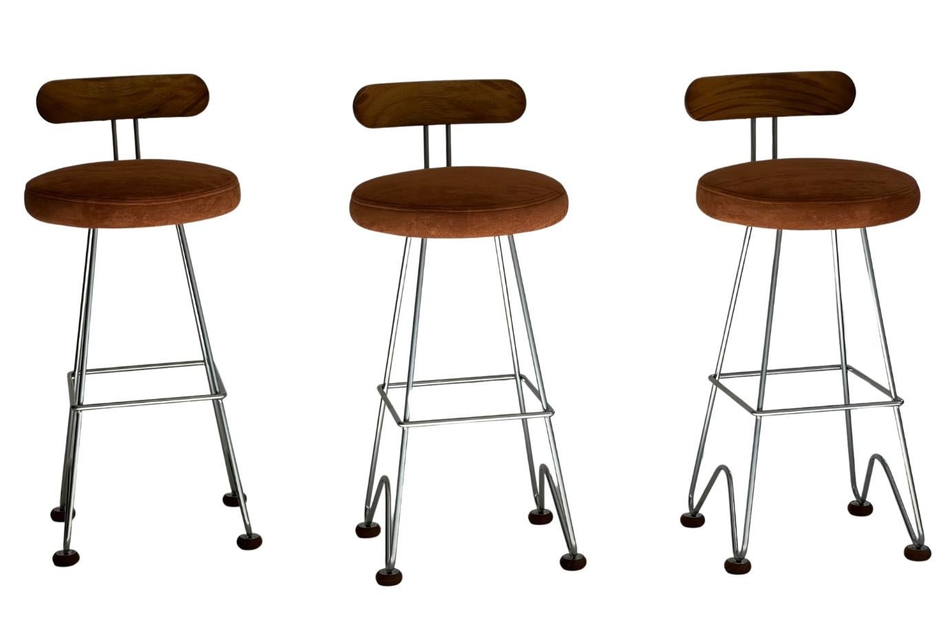 Acier Tabouret de poisson 