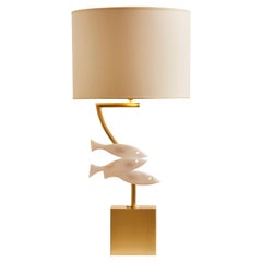 Lampada da tavolo "Fish" di Studio A Glustin