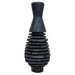 Fish Tail Burnt Vase by Daniel Elkayam