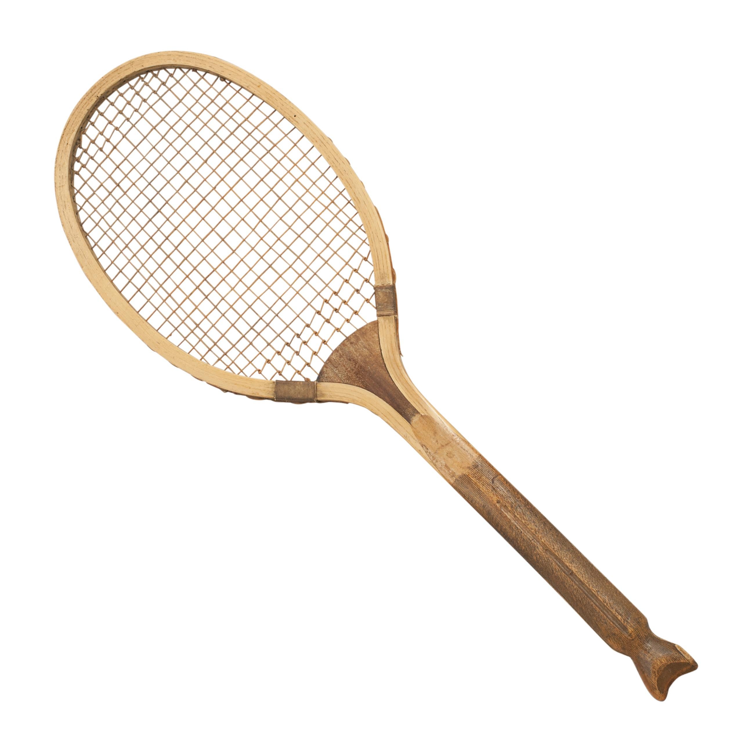 Fish Tail Lawn Tennis Racket