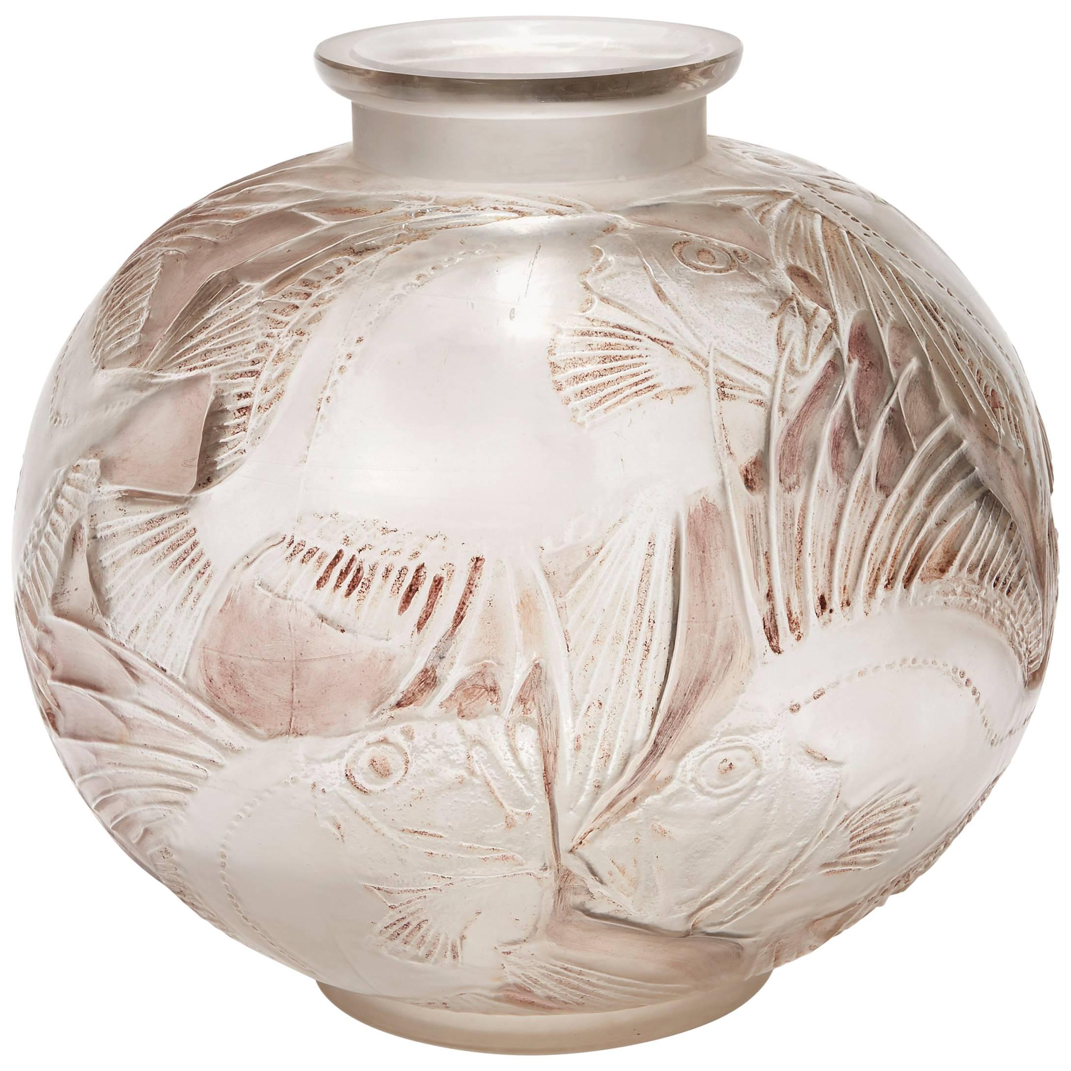 Fish Vase by René Lalique, circa 1930