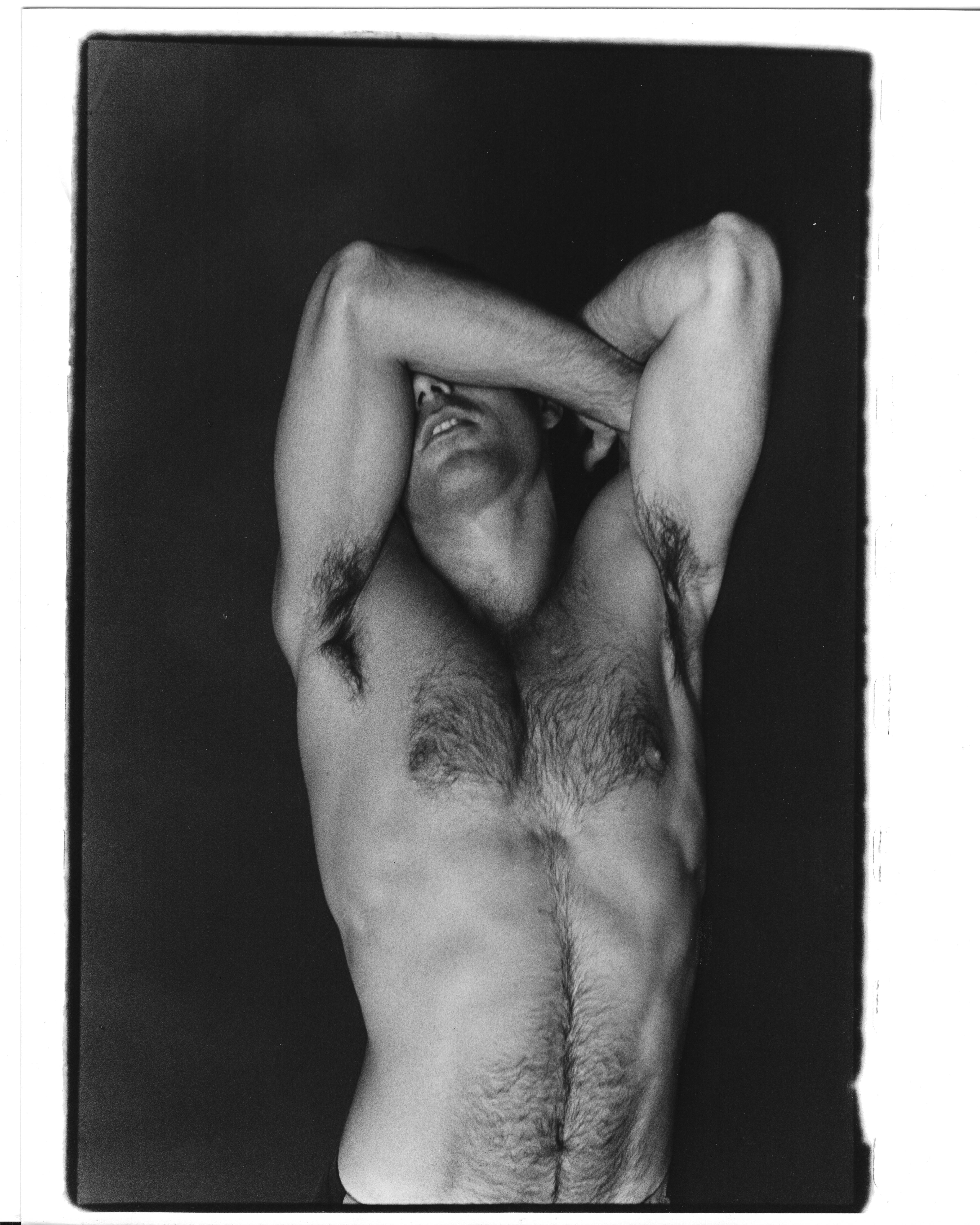Fisher Ross Figurative Photograph - Torso Portrait of a Man (San Francisco 1970's Gay Castro photo)