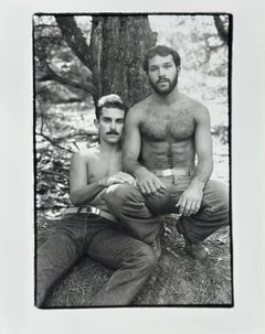 Retrato de una pareja joven (foto del barrio gay de Castro en San Francisco, década de los 70)