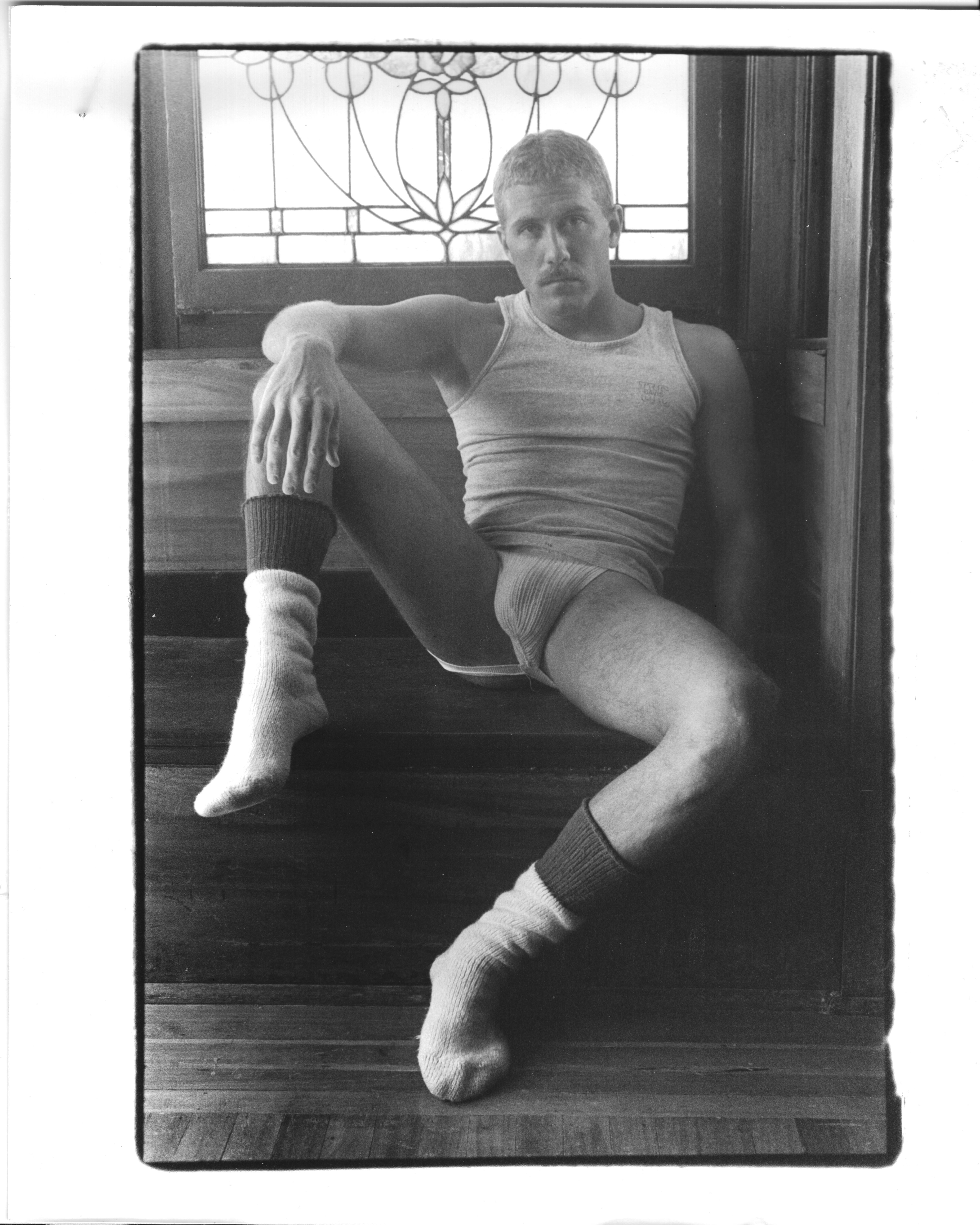 Sauna (Foto aus dem schwulen Viertel Castro in San Francisco, 1970er Jahre)