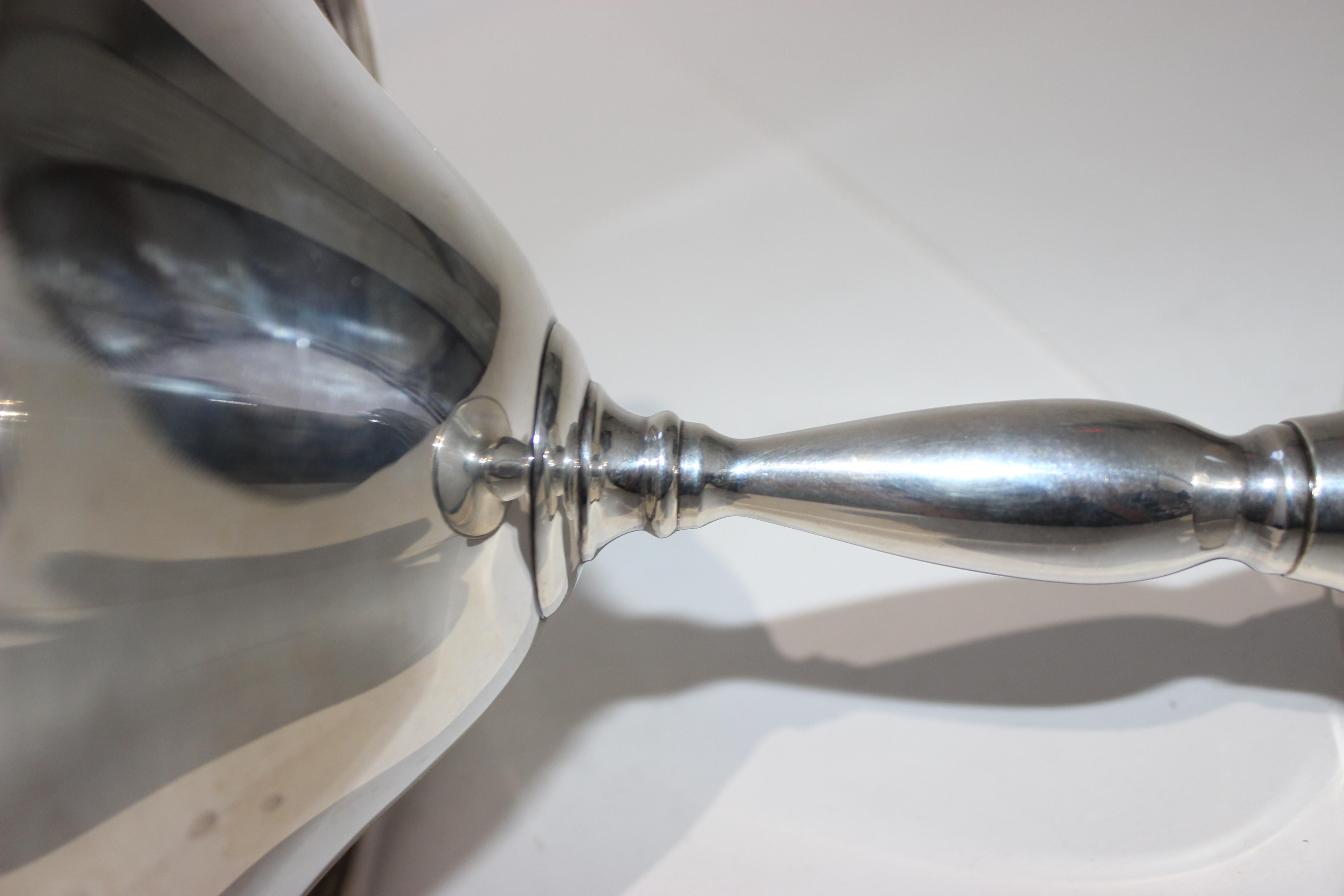 20th Century Sterling Silver Compote by Fisher For Sale
