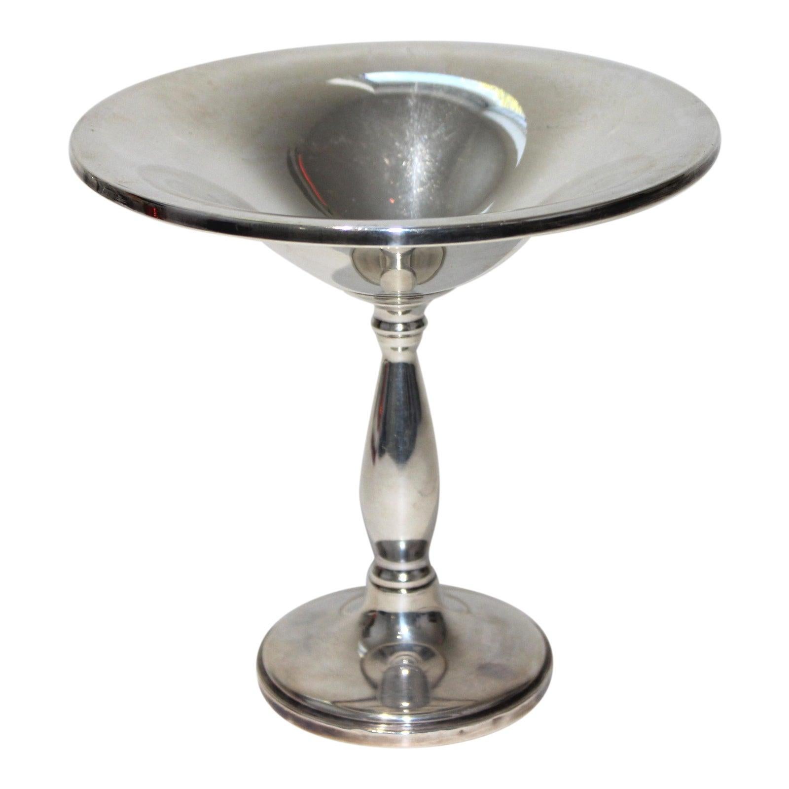 Fisher Sterling Silver Compote For Sale