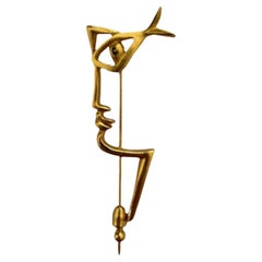Fisherman Gold Side Profile inspired by Jean Cocteau