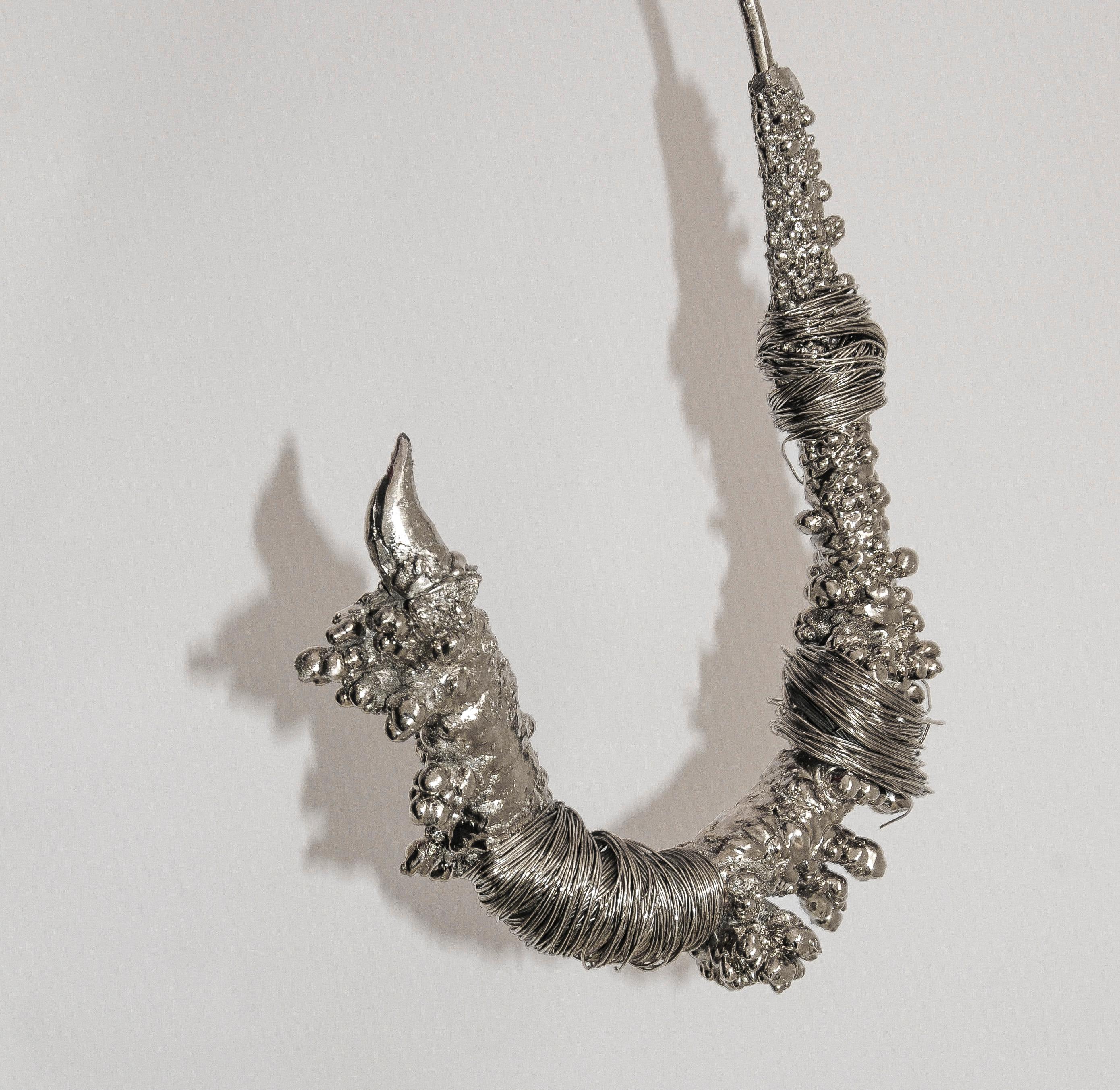 Fait main Crochet de pêcheur, bougeoir sculptural en vente