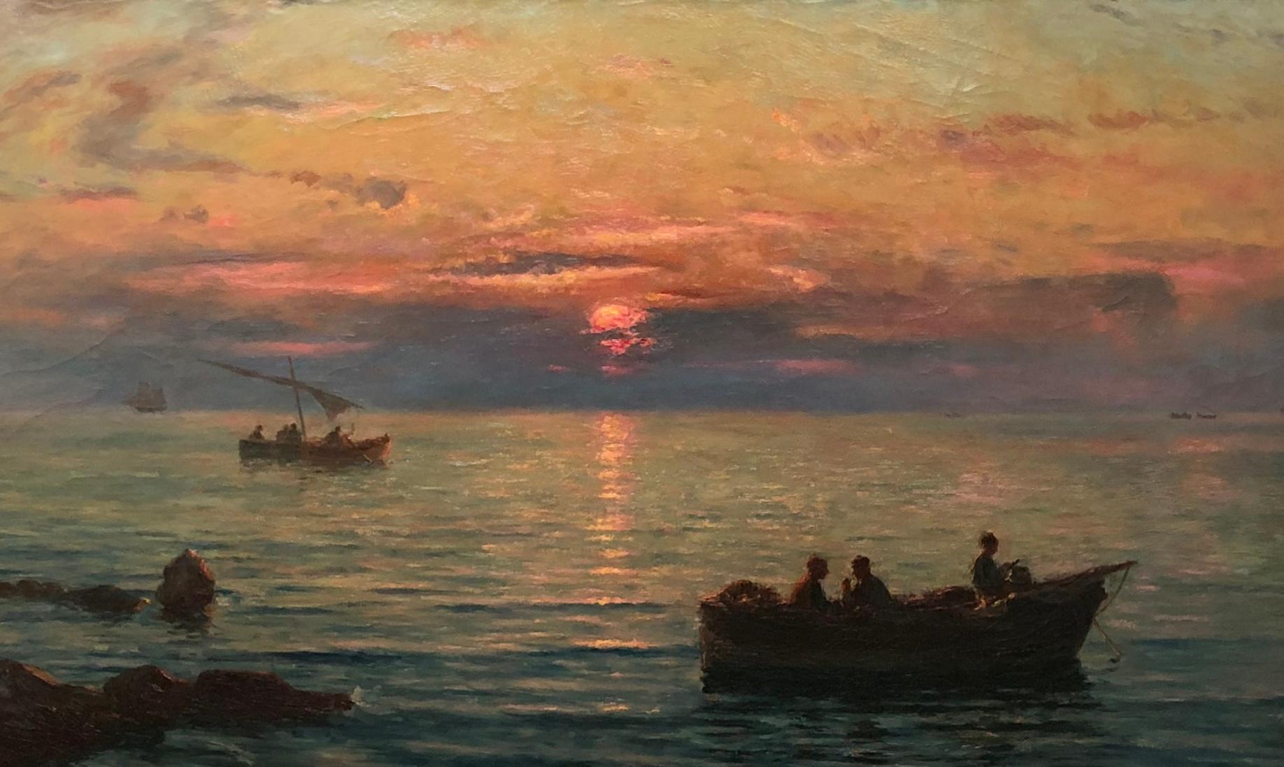 Charles Louis Signoret. French, 1867-1932 
Oil on canvas, signed and dated lower right 1904. 
In overall good condition presented in a glided frame. 
29