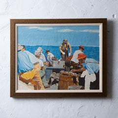 Fischer Gemälde, 1940er Jahre