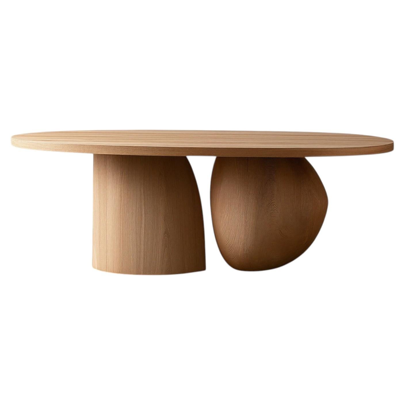 Fishes No14 Family Wood Table by NONO Dining Table For Sale