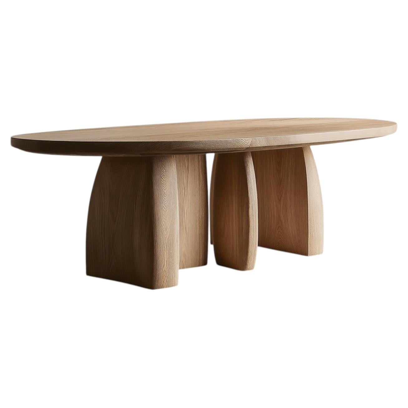 Fishes No17 Hospitality Table by NONO Solid Wood Dining Table