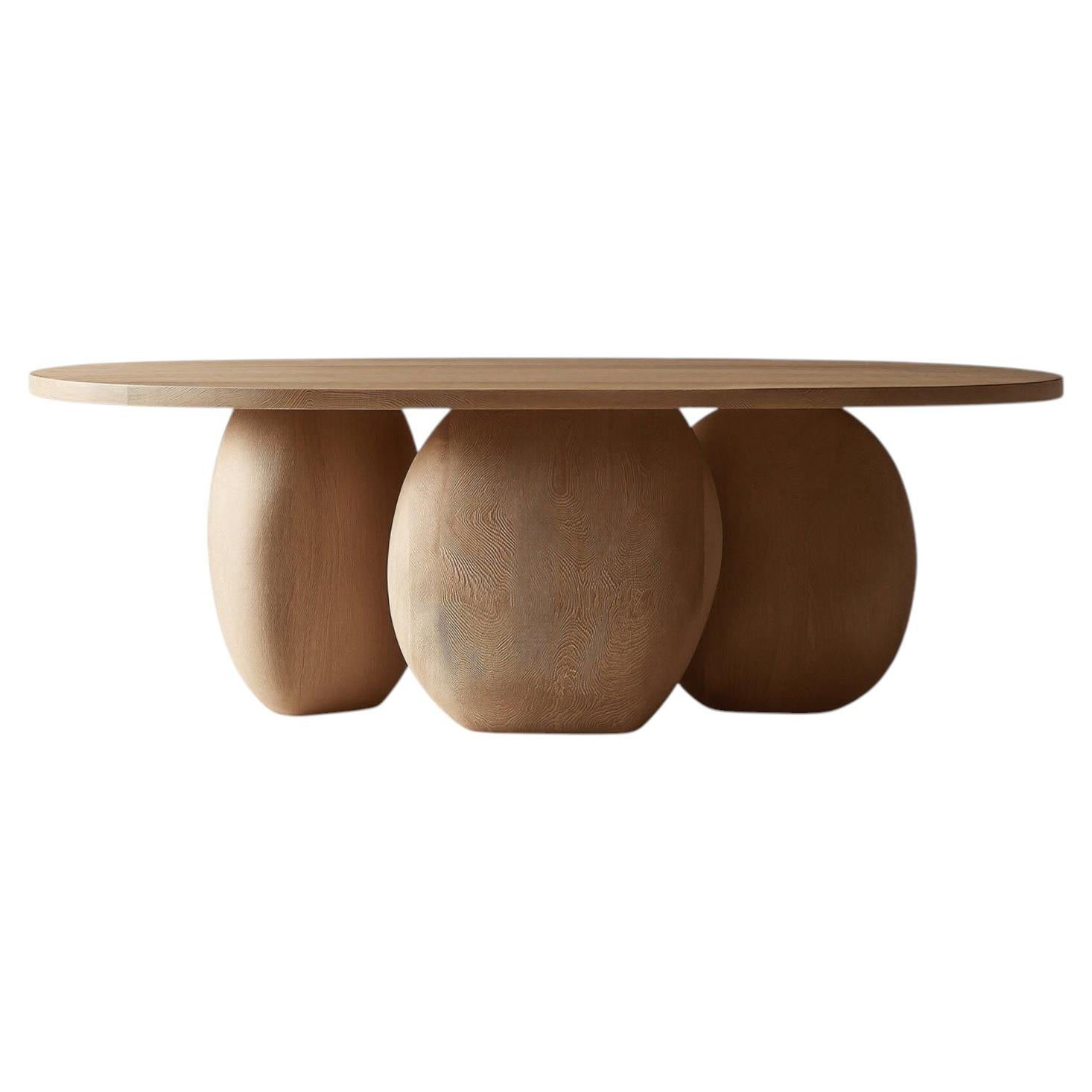 Fishes No20 Great Room Table by NONO Solid Wood Dining Table