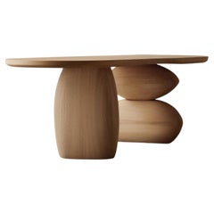 Fishes No6 Sculptural Wooden Table by NONO Dining Table