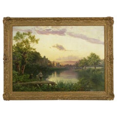 "Fishing along the River" by Joseph Paul Pettitt