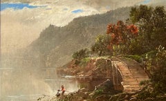 "Fishing at the Lake" by William Sonntag