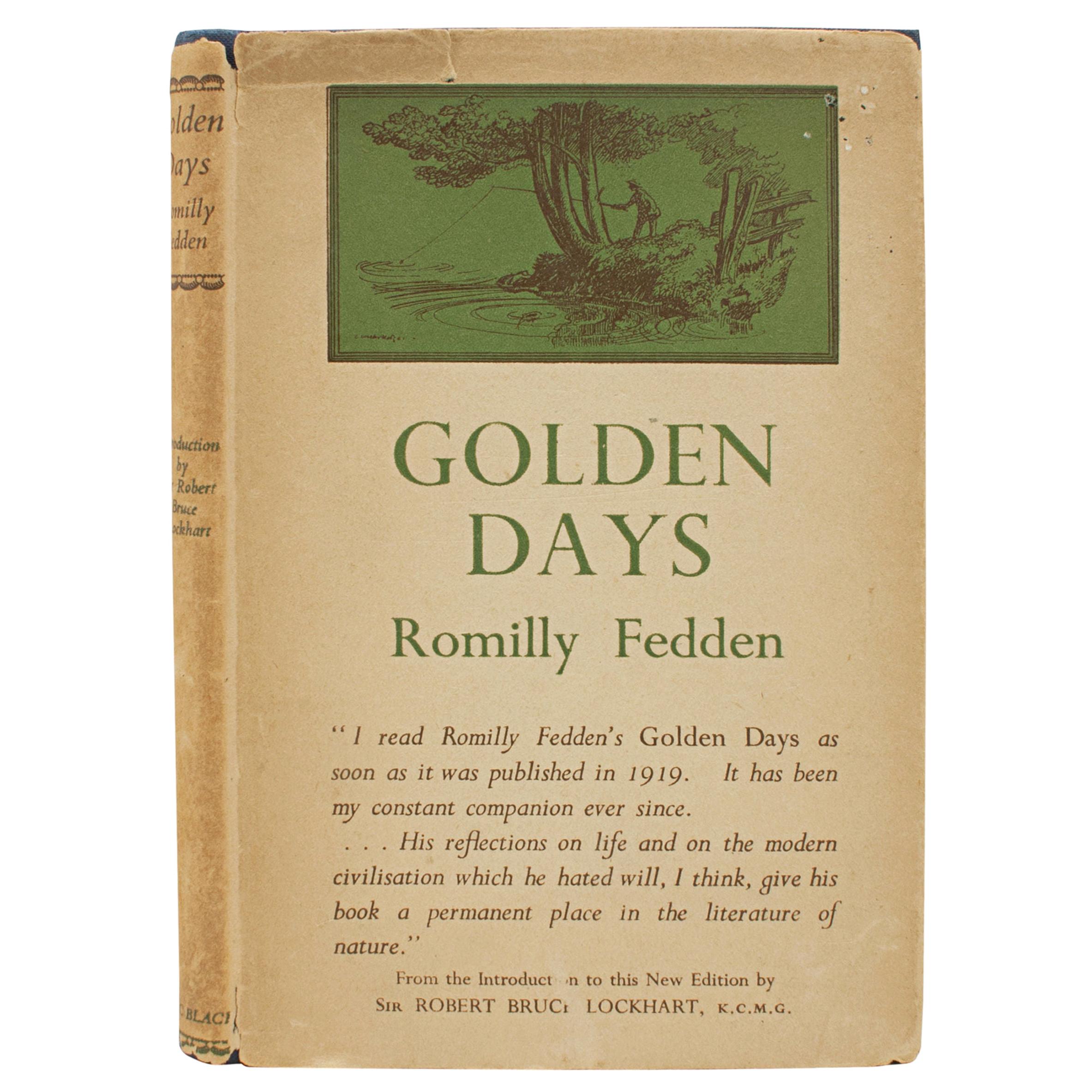 Fishing Book, Golden Days by Romilly Fedden