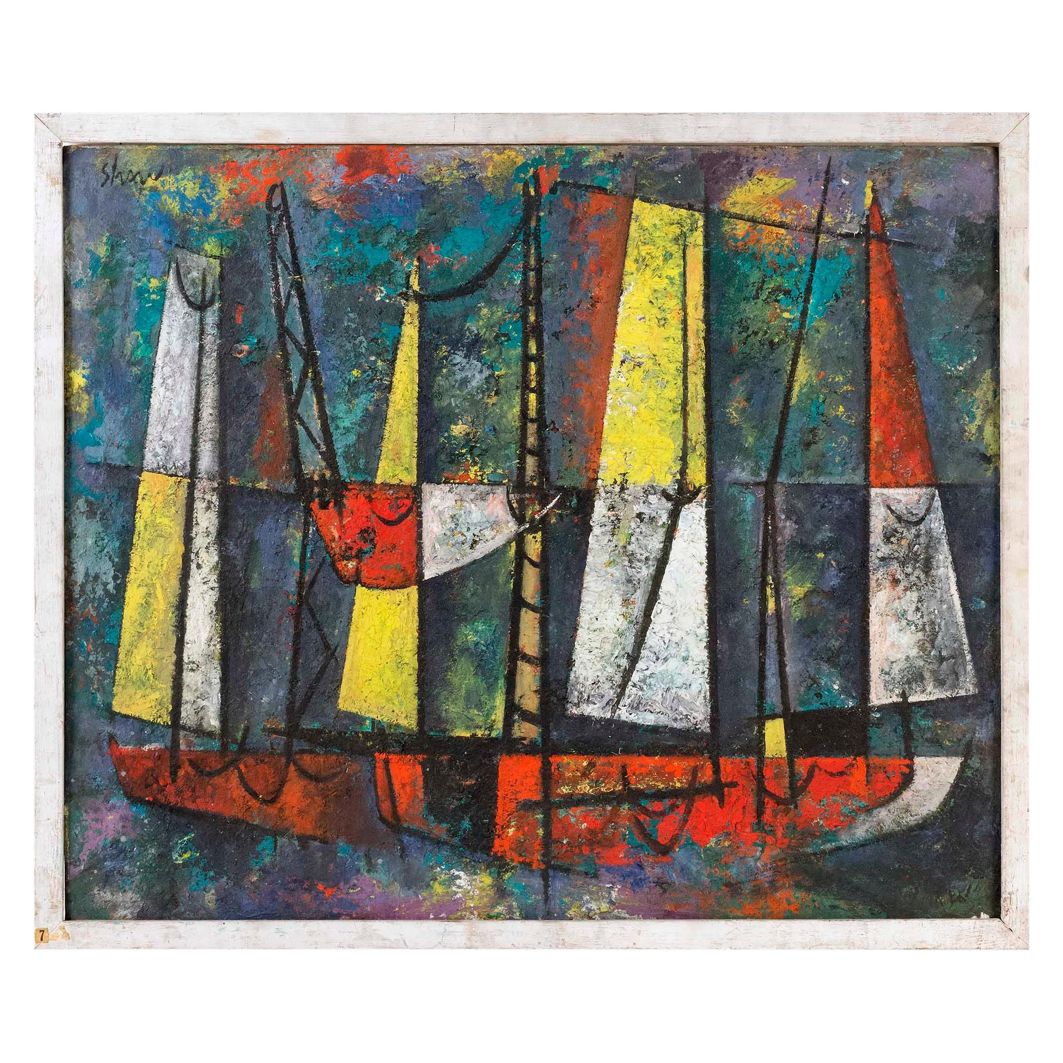 Fishing Fleet by Charles Green Shaw