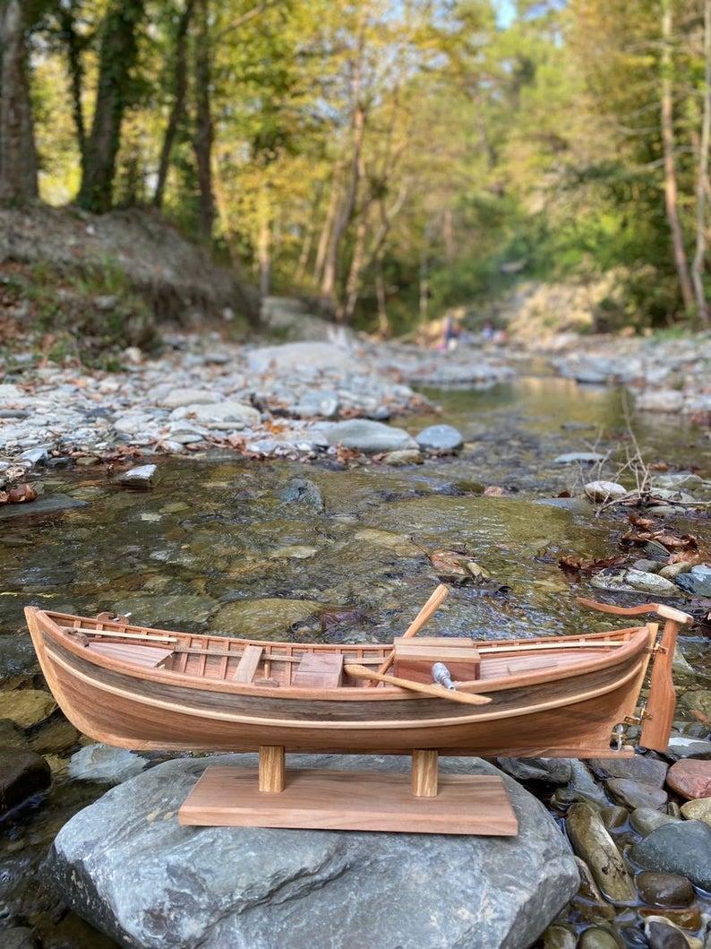 Fishing-Modell-Fischboot, Museumsqualität (Türkisch) im Angebot