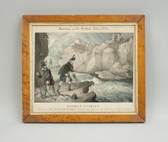 Photographie de pêche, Sport dans les îles écossaises, pêche au saumon, William Heath