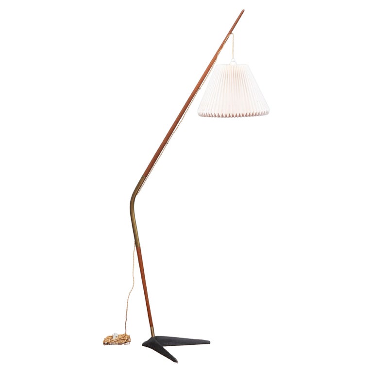 "Fishing Pole" Floor Lamp by Svend Aage Holm Sorensen For Sale