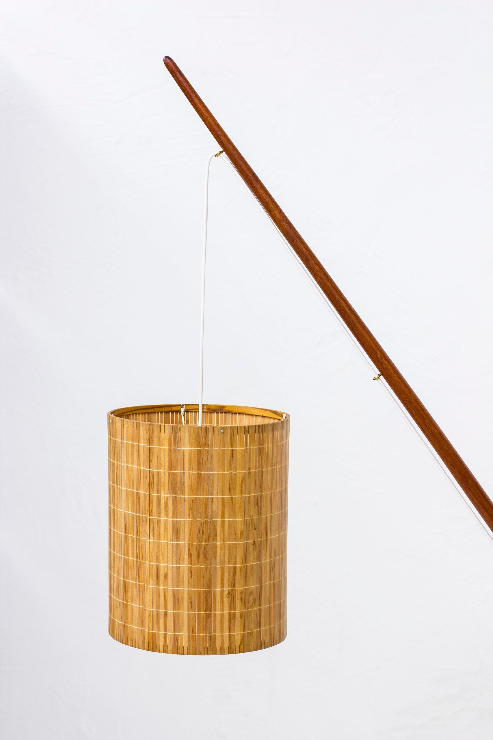 Scandinavian Modern Fishing Pole Lamp by Svend Aage Holm Sørensen, Denmark, 1950s