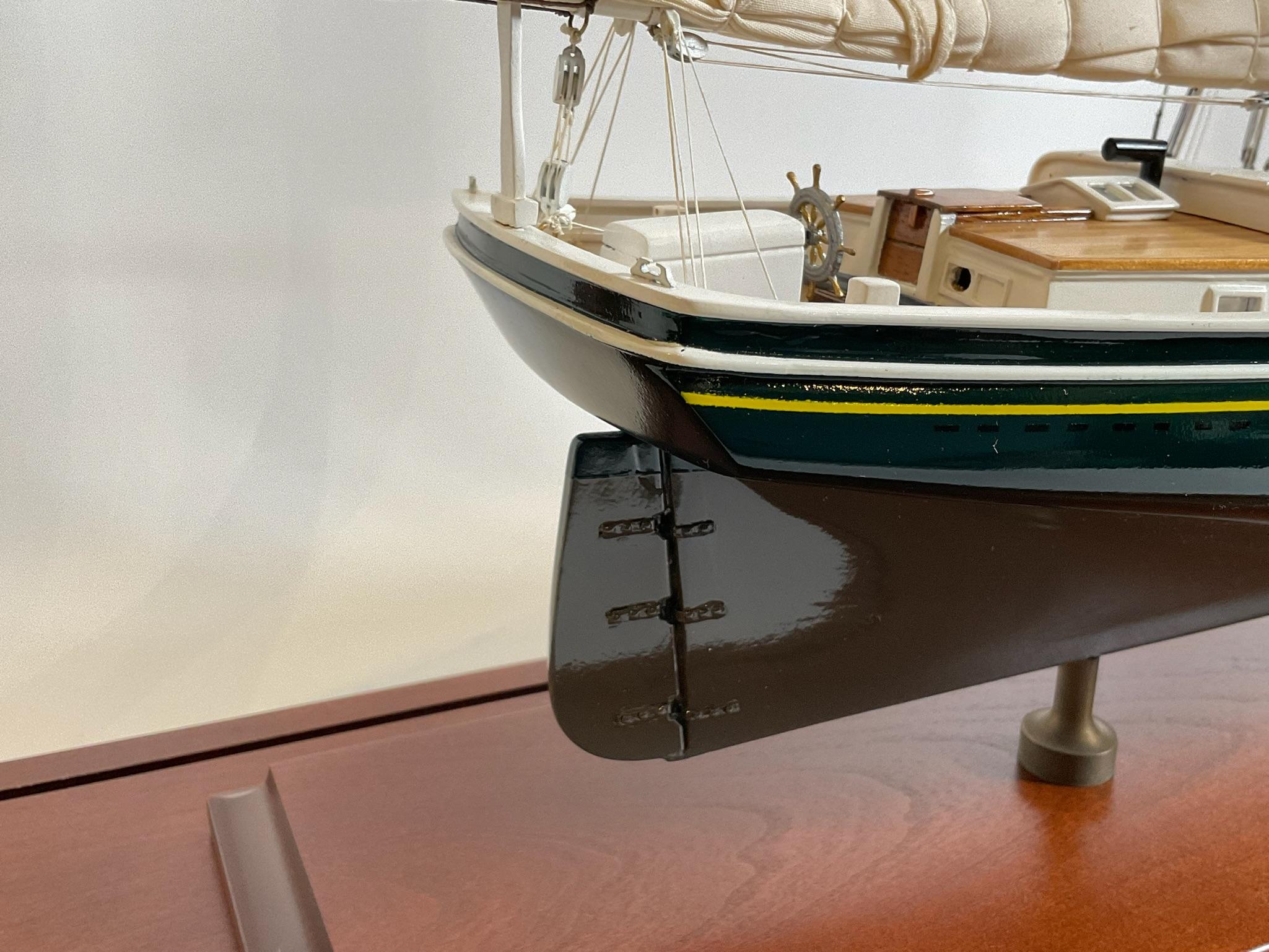Model of the New England Fishing Schooner 
