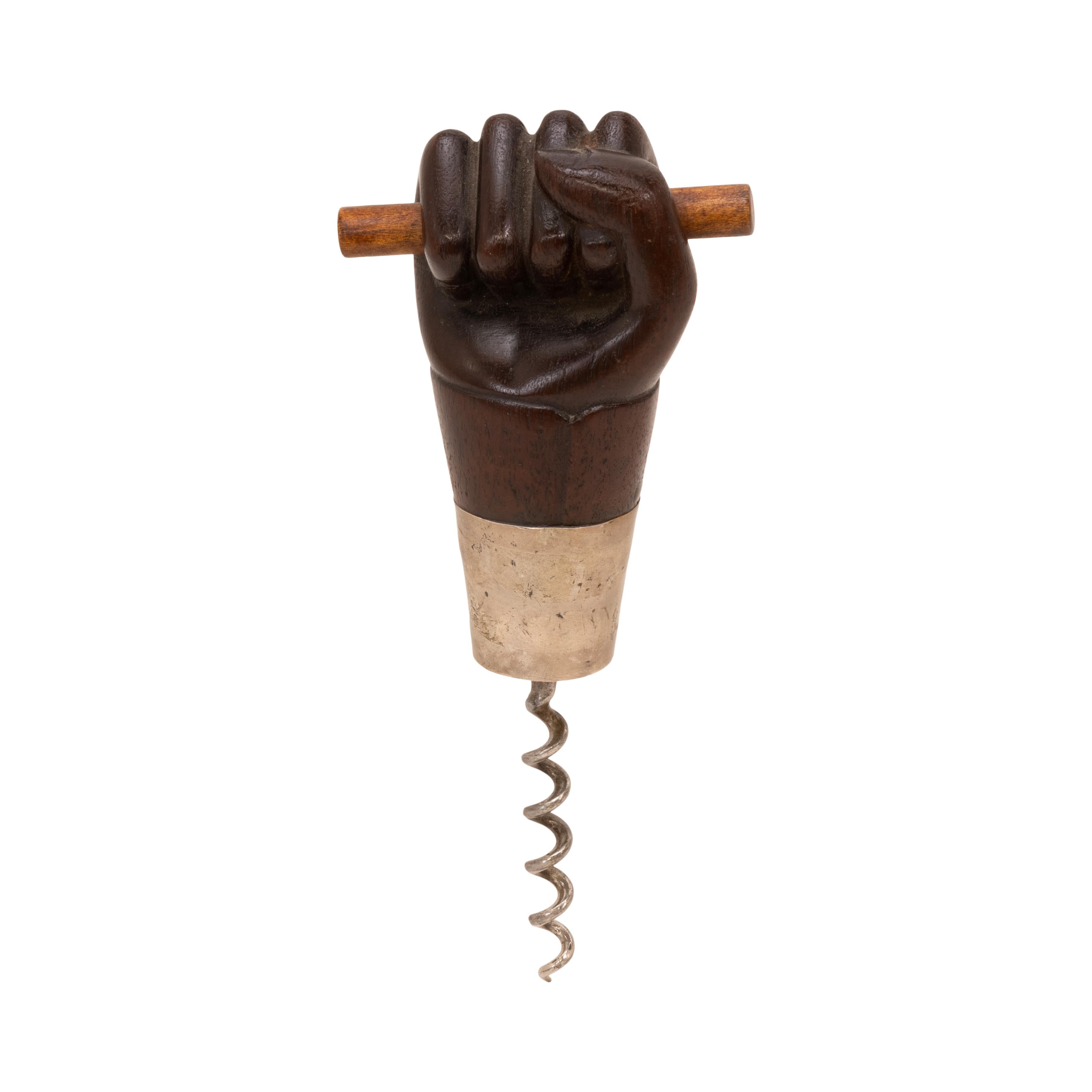 Fist Corkscrew Sword Cane For Sale 1
