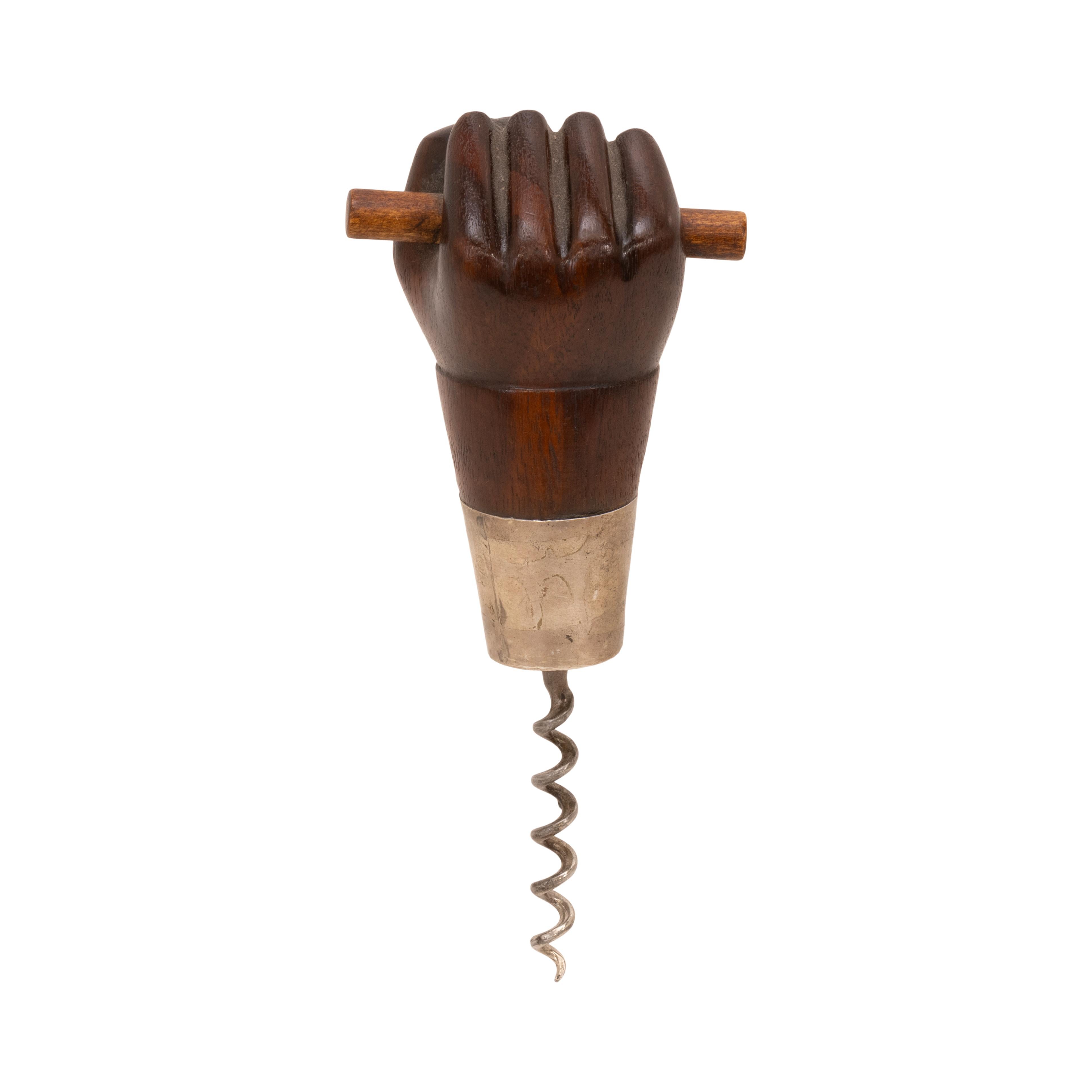 Fist Corkscrew Sword Cane For Sale 2