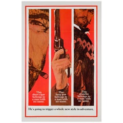Vintage "Fistful of Dollars", US Film Movie Poster, 1967