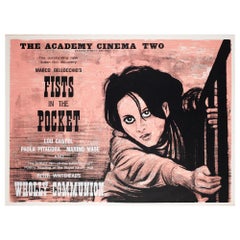 Fists in the Pocket 1966 Academy Cinema UK Quad Film Movie Poster, Strausfeld
