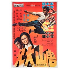 Retro “Fists of Fury” R1970s Hong Kong Film Poster