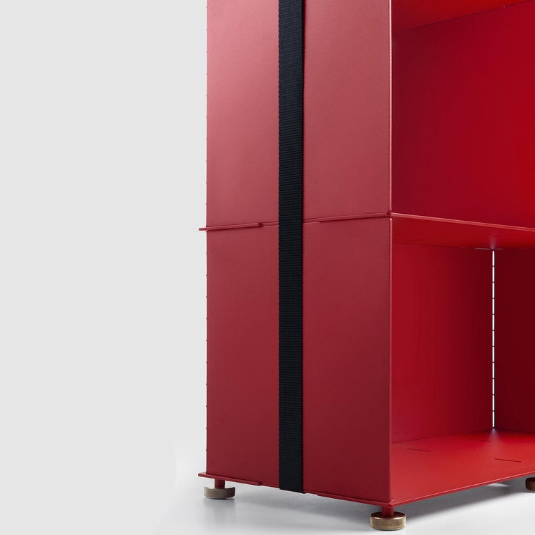 Fit Red Bookcase by Marc Sadler For Sale at 1stDibs