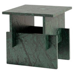"Fit Side Table" Table d'appoint minimaliste en marbre Greene & Greene par Aparentment
