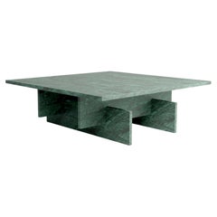 "Fit Table" von Josep Vila Capdevila, Couchtisch aus grün behandeltem Marmor, Spanien