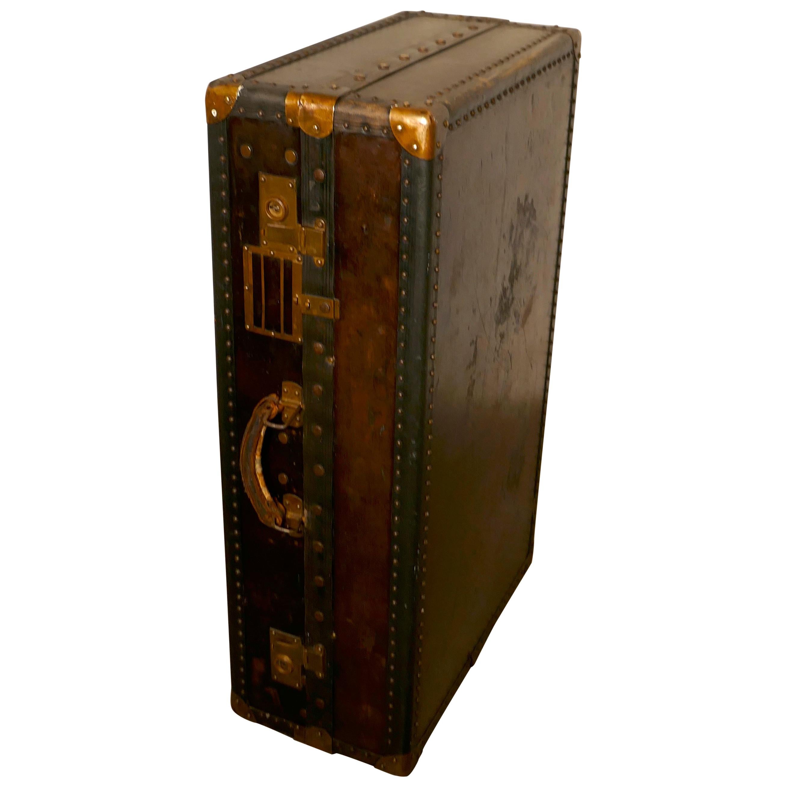 Fitted Steamer Cabin Trunk, Portmanteau