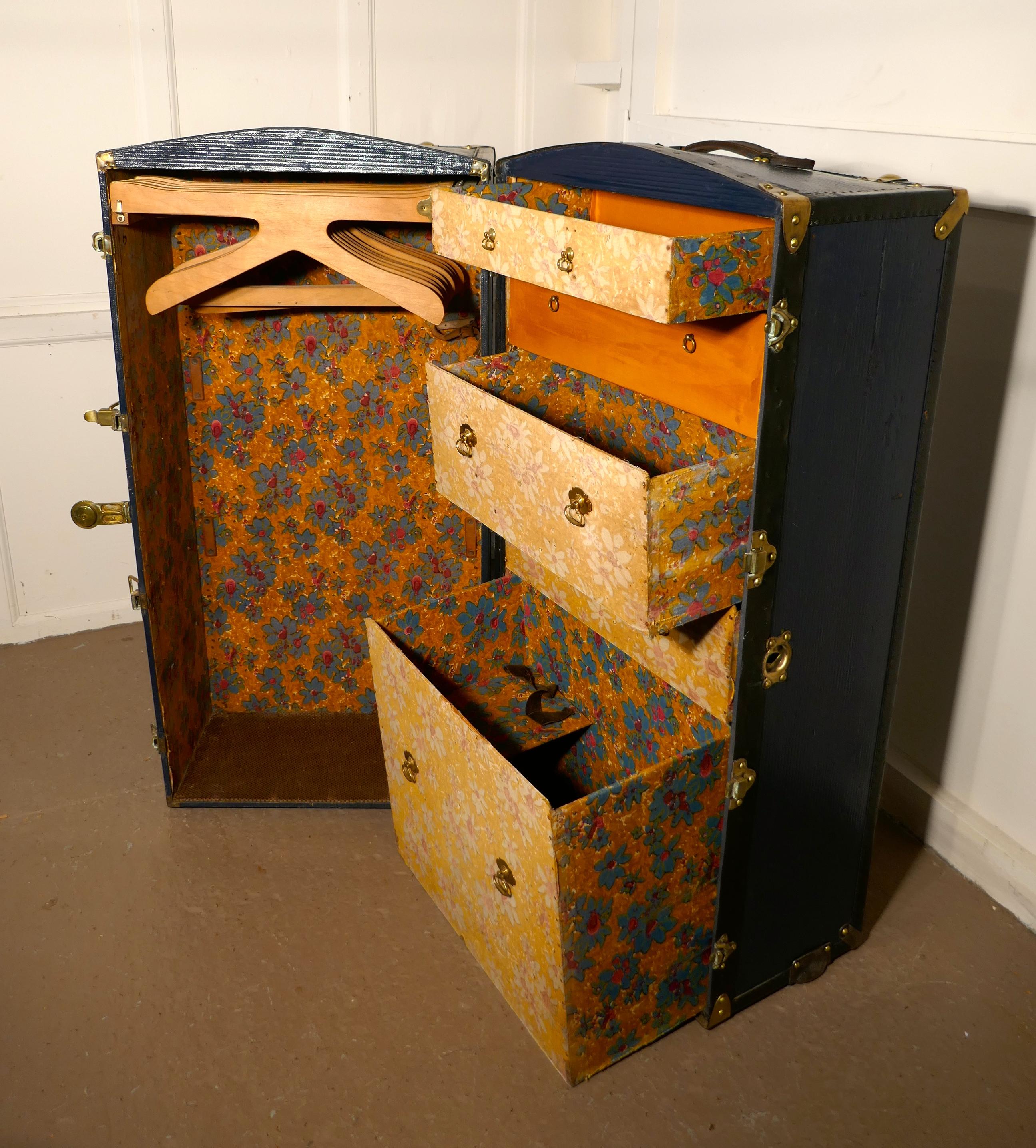 steamer trunk wardrobe