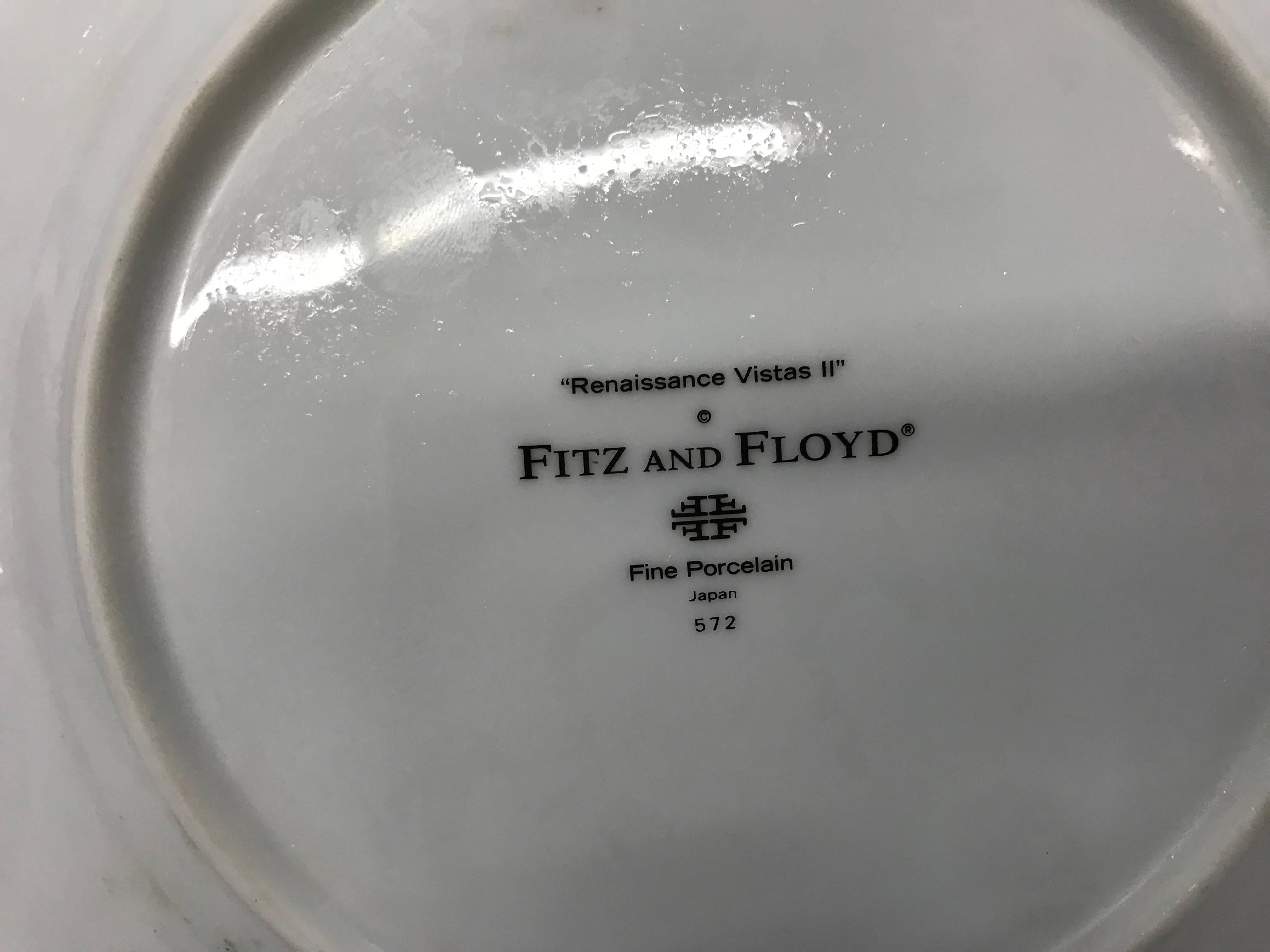 American Fitz & Floyd Porcelain Plate