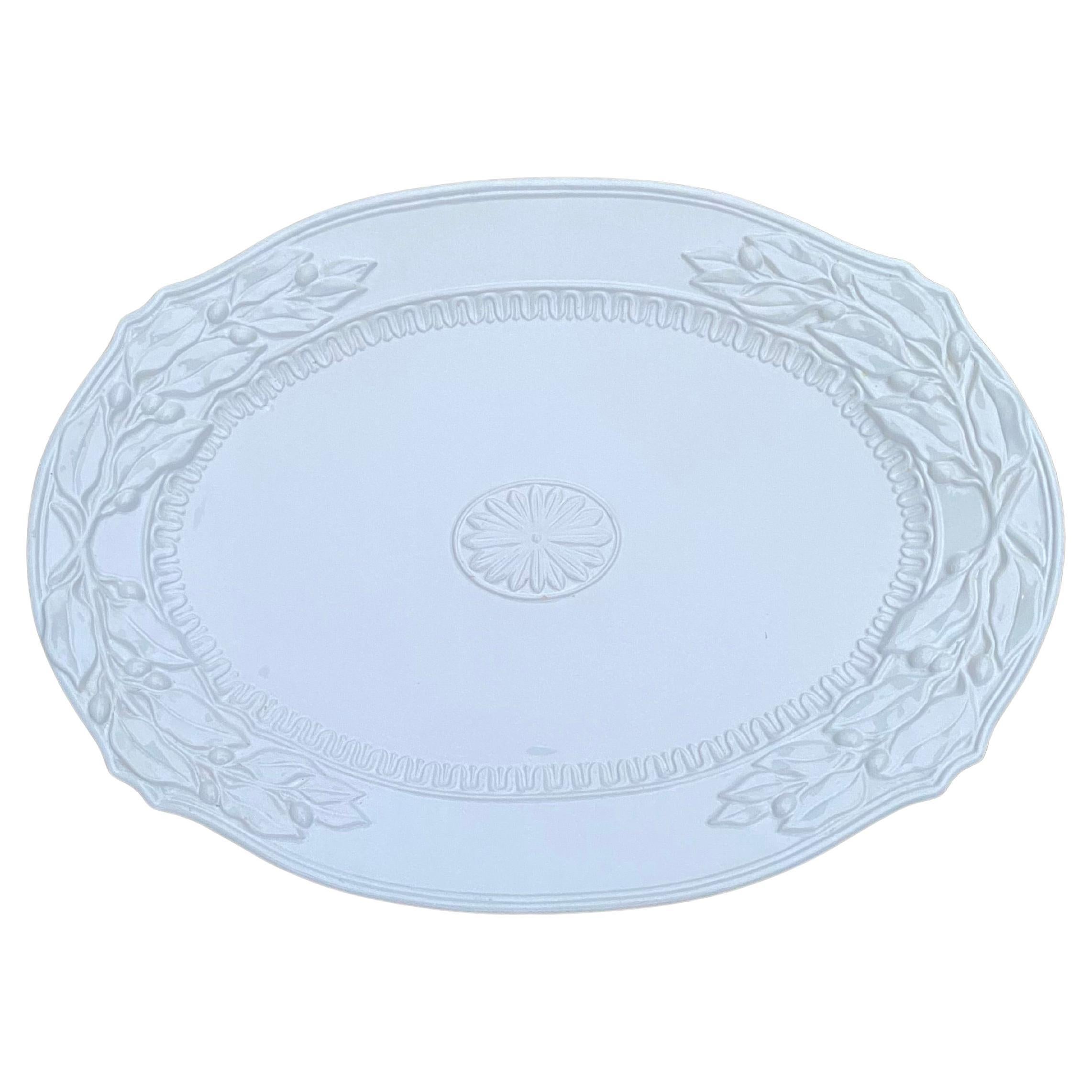 Fitz and Floyd Chateau Blanc Serving Platter For Sale
