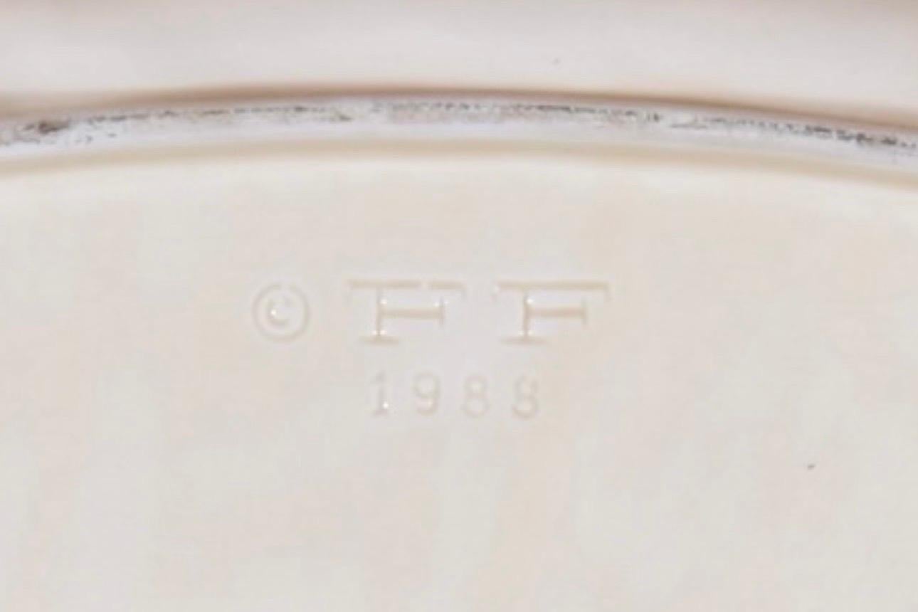 Fitz and Floyd ‘Tuileries’ Ceramic Serving Platter For Sale 1